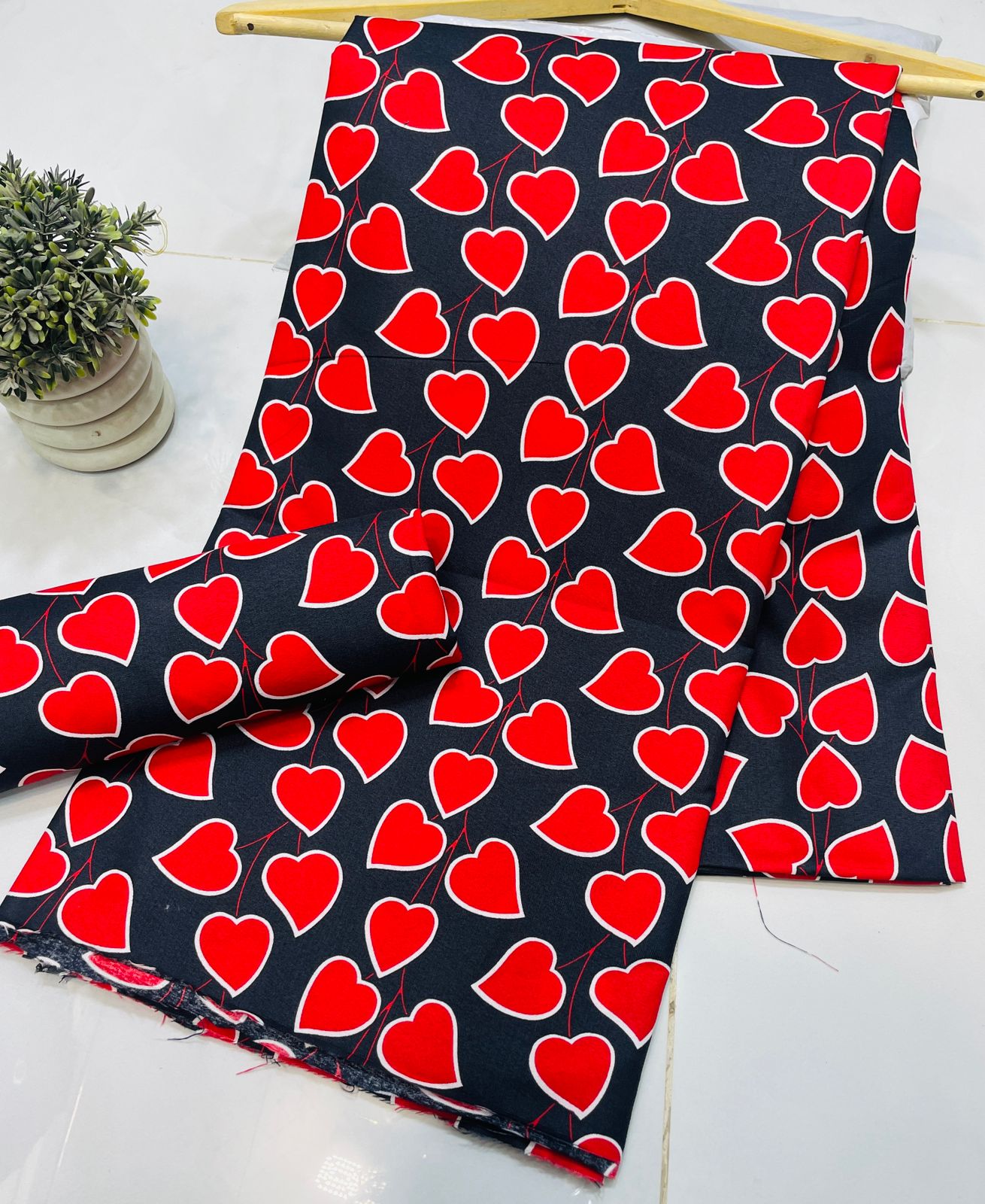 Micro Polo Cotton Digital Print UnStitched Suit