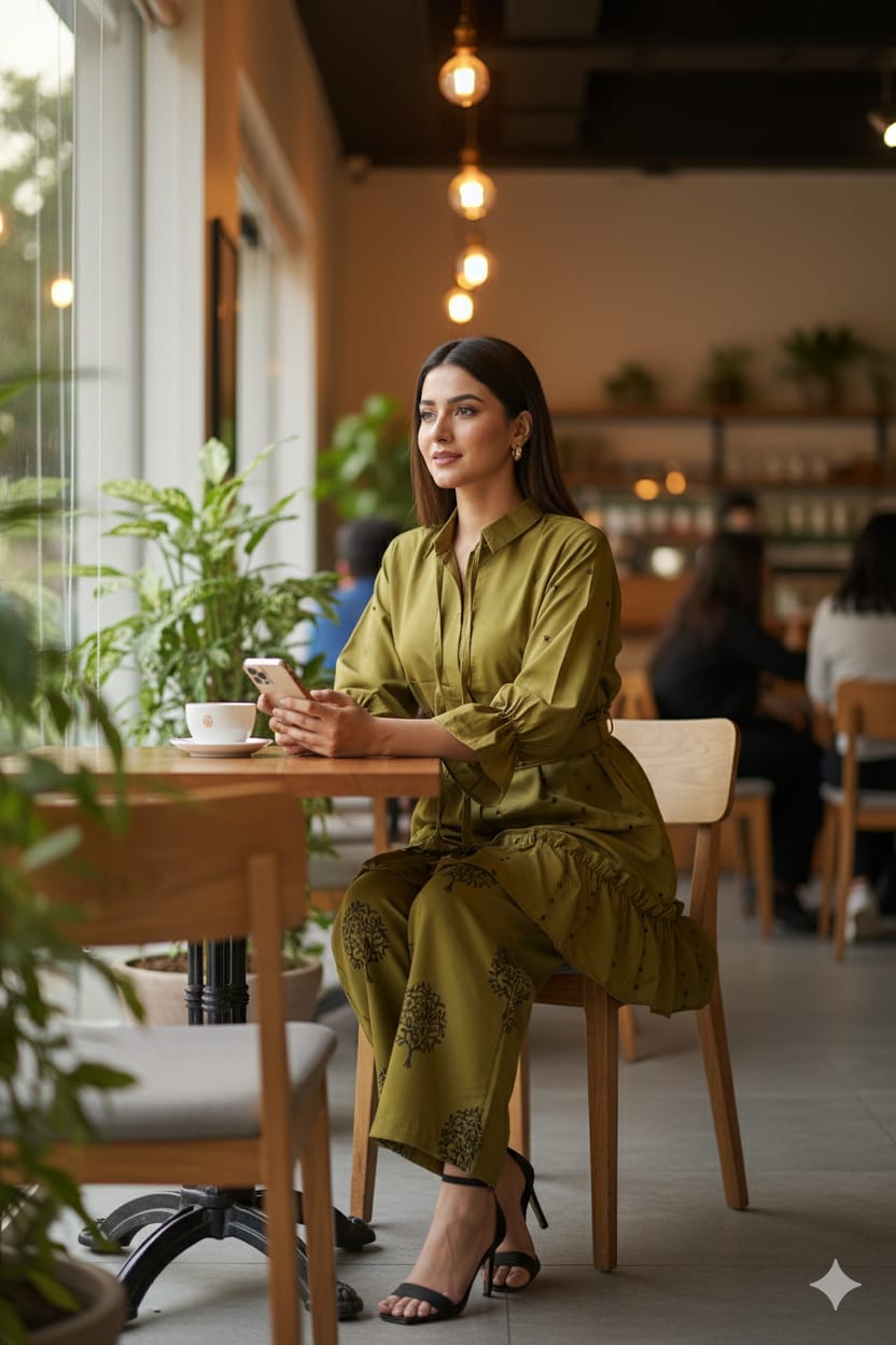 š Moti Charm ā Western Top & Plazo Set š