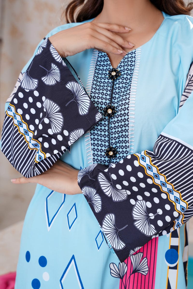 Sky Heaven 2 Pc Coord Set – Silky Lawn