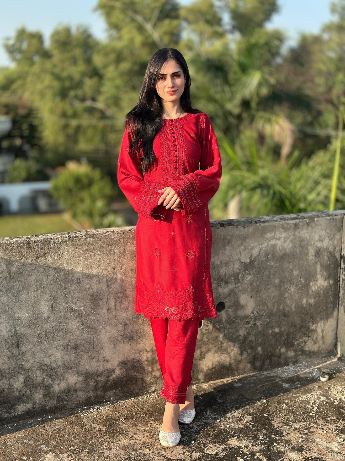 Cut work winter Collection