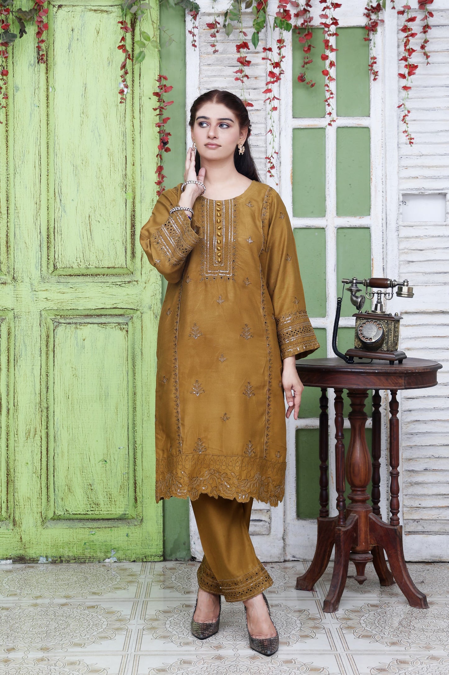 Cut work winter Collection