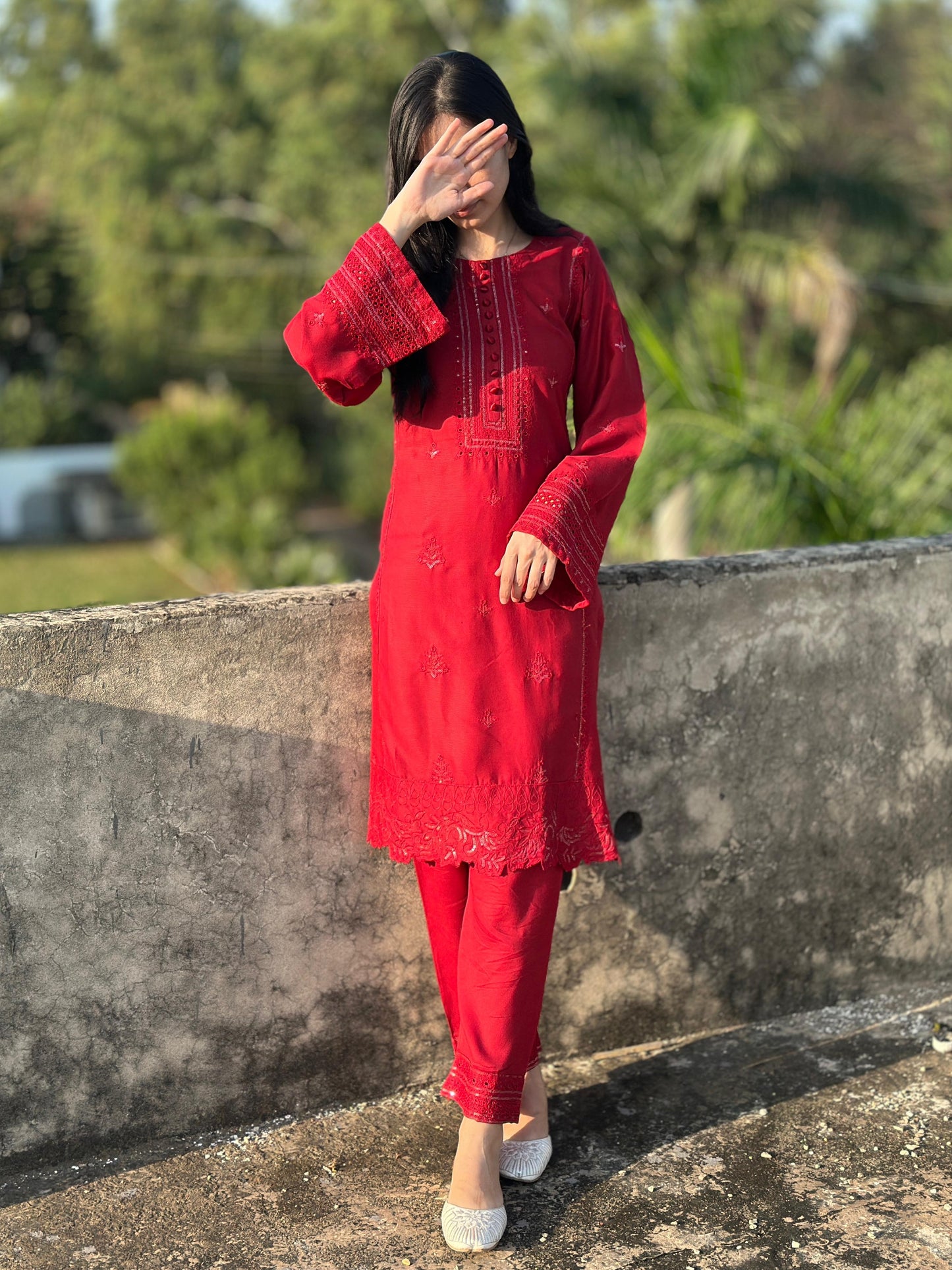 Cut work winter Collection