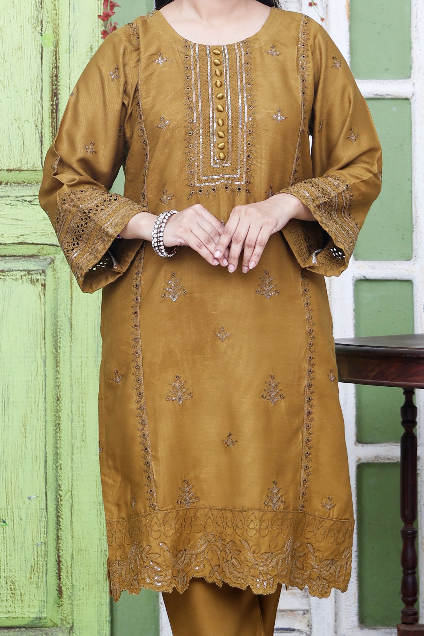 Cut work winter Collection